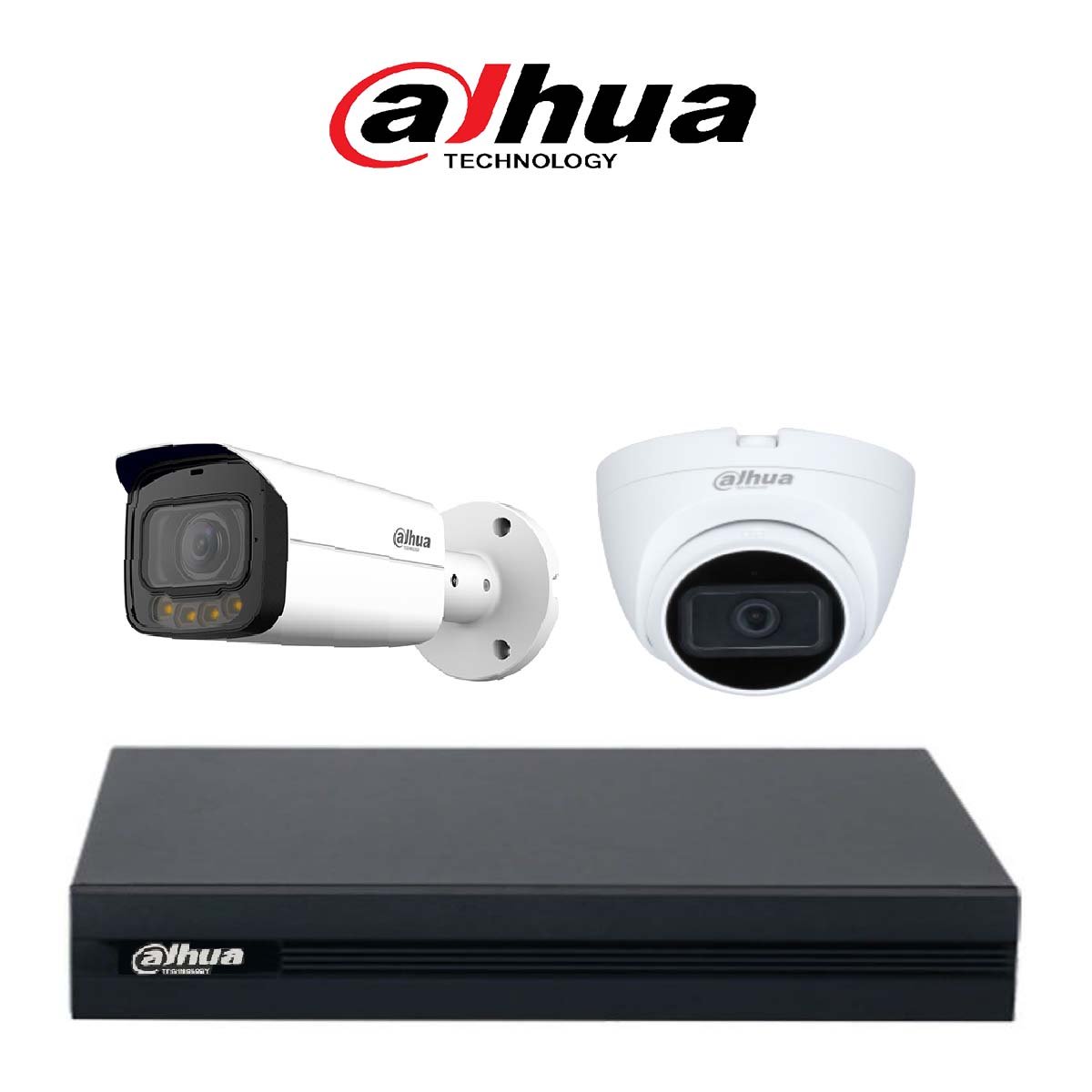 باقة من كاميرتين داهوا 2MP